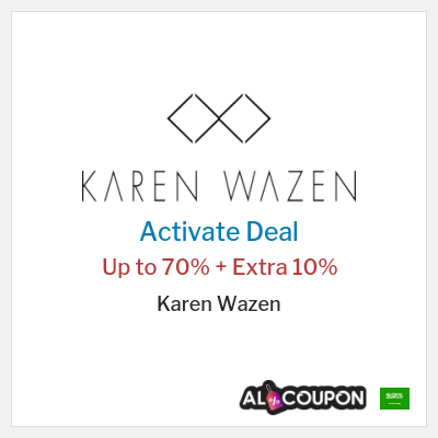 Coupon discount code for Karen Wazen 10% OFF