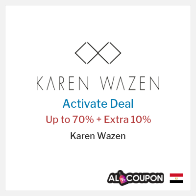 Special Deal for Karen Wazen Up to 70% + Extra 10%