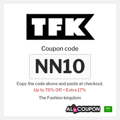 Coupon discount code for The Fashion kingdom 17% OFF