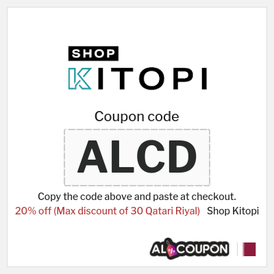 Coupon discount code for Shop Kitopi 20% OFF