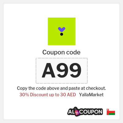 Coupon discount code for YallaMarket 30% OFF