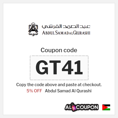 Coupon discount code for Abdul Samad Al Qurashi Up to 60% Off