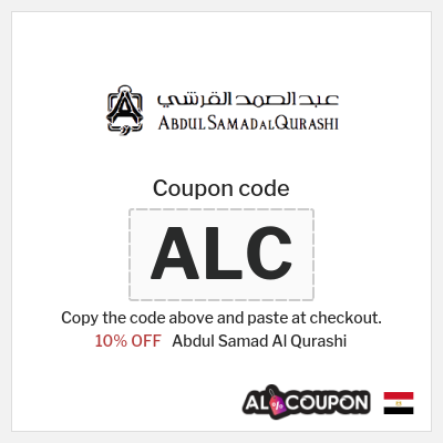Coupon discount code for Abdul Samad Al Qurashi 10% OFF