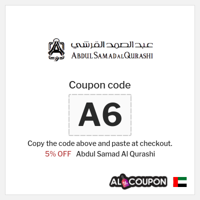 Coupon discount code for Abdul Samad Al Qurashi 5% Coupons & Promo Codes