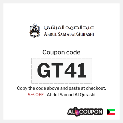 Coupon for Abdul Samad Al Qurashi (GT40) 5% OFF