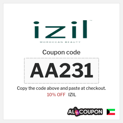 Coupon discount code for IZIL 10% OFF Coupons