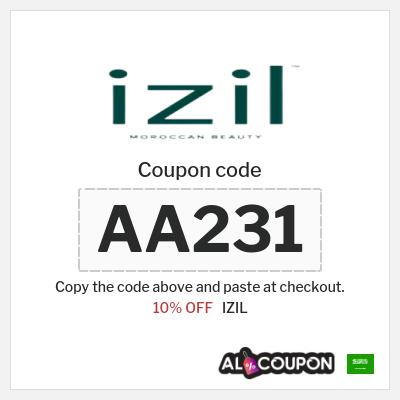 Coupon discount code for IZIL 10% OFF Coupons