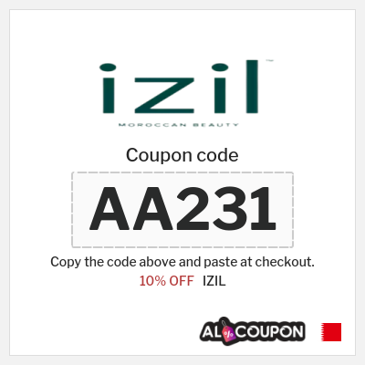 IZIL Coupon (AA231) IZIL Discount Code 2026