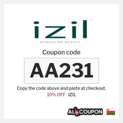IZIL Coupon (AA231) IZIL Discount Code 2026
