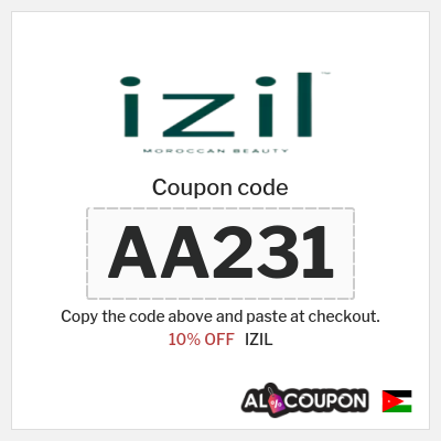 IZIL Coupon (AA231) IZIL Discount Code 2026