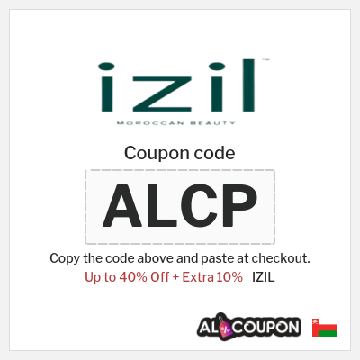 Coupon for IZIL (ALCP) Up to 40% Off + Extra 10%