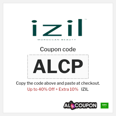 Coupon for IZIL (ALCP) Up to 40% Off + Extra 10%