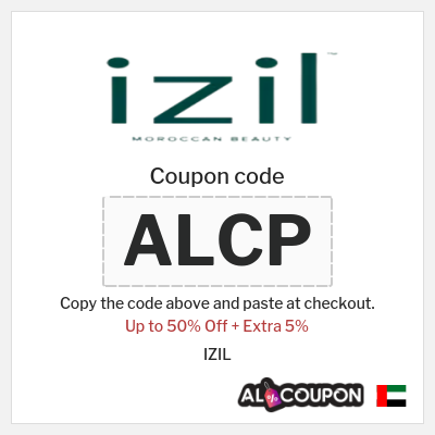 Coupon for IZIL (ALCP) Up to 50% Off + Extra 5%