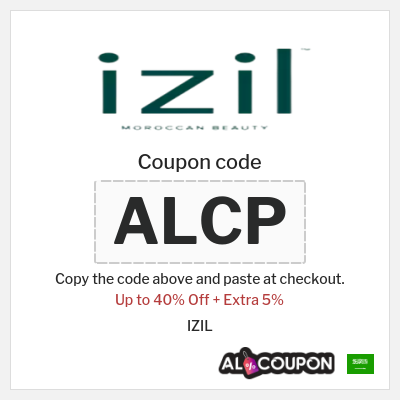 Coupon for IZIL (ALCP) Up to 40% Off + Extra 5%