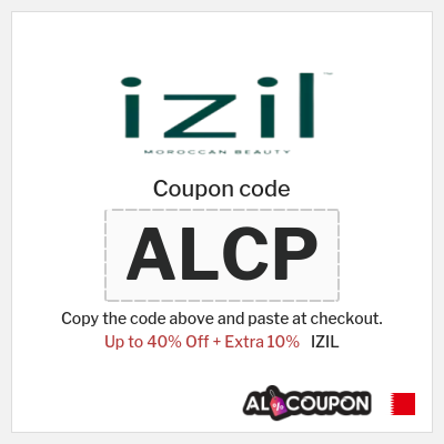 Coupon for IZIL (ALCP) Up to 40% Off + Extra 10%