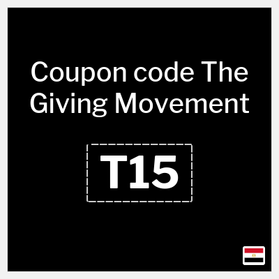 Coupon for The Giving Movement (T15) 15% OFF