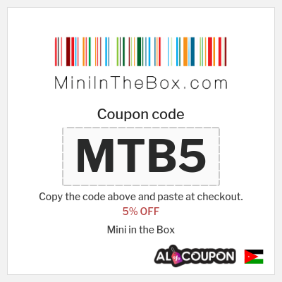 Coupon for Mini in the Box (MTB5) 5% OFF