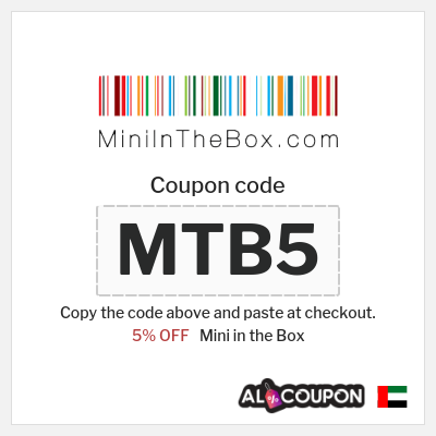 Coupon for Mini in the Box (MTB5) 5% OFF