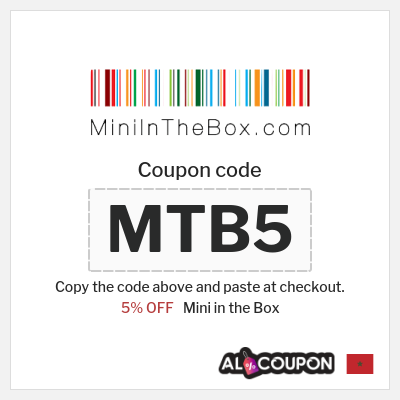 Coupon for Mini in the Box (MTB5) 5% OFF