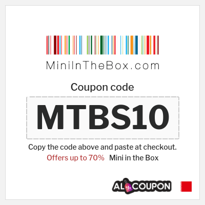 Coupon for Mini in the Box (MTBS10) Offers up to 70%