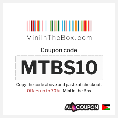 Coupon for Mini in the Box (MTBS10) Offers up to 70%