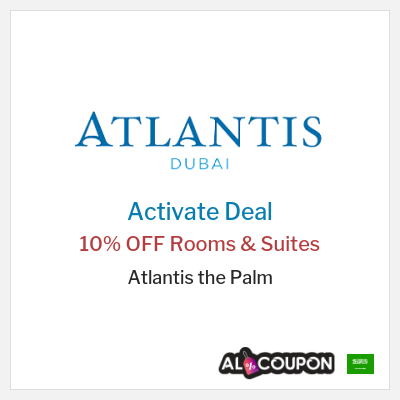 Coupon discount code for Atlantis the Palm Up to 30% Off