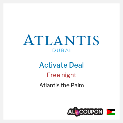 Special Deal for Atlantis the Palm Free night