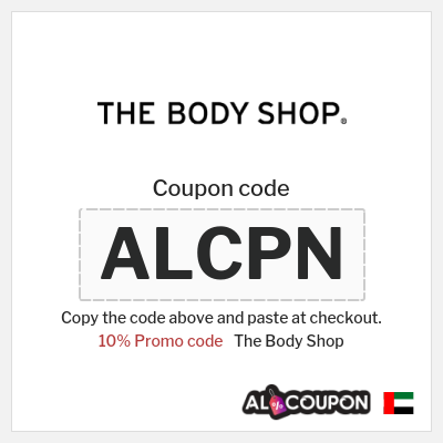 Coupon for The Body Shop (ALCPN) 10% Promo code