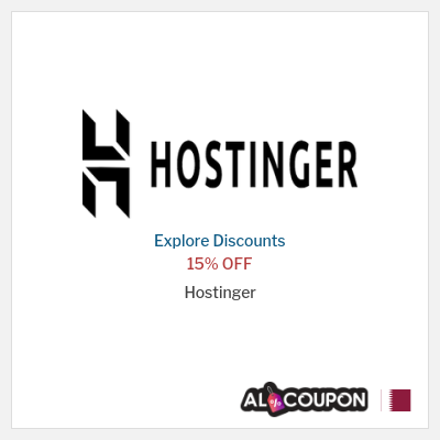Coupon discount code for Hostinger 15% OFF