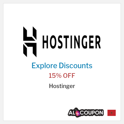 Sale for Hostinger 15% OFF