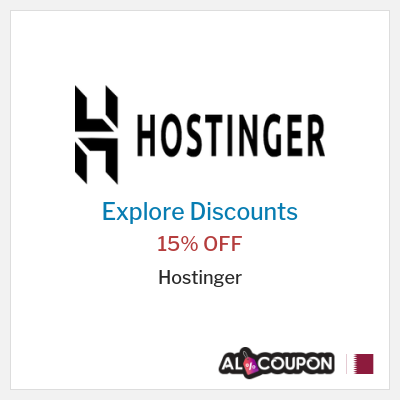 Sale for Hostinger 15% OFF