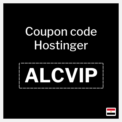 Coupon for Hostinger (ALCVIP) Extra 15% OFF