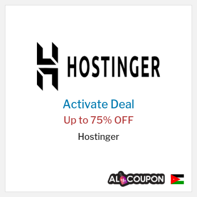 Special Deal for Hostinger Up to 75% OFF