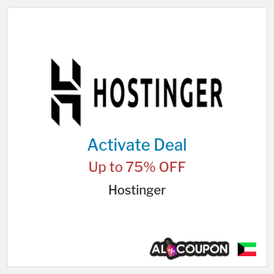 Special Deal for Hostinger Up to 75% OFF