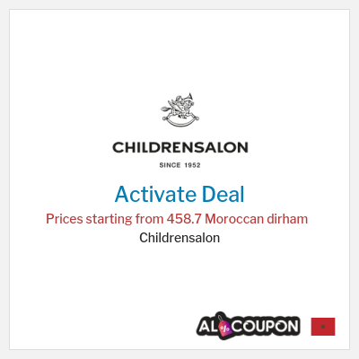Special Deal for Childrensalon Prices starting from 458.7 Moroccan dirham