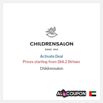 Special Deal for Childrensalon Prices starting from 184.2 Dirham
