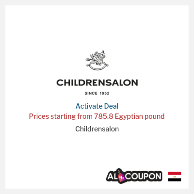 Special Deal for Childrensalon Prices starting from 785.8 Egyptian pound
