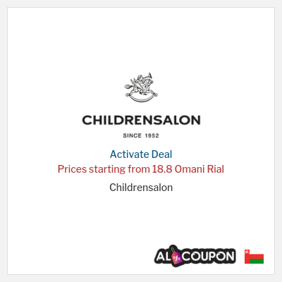 Special Deal for Childrensalon Prices starting from 18.8 Omani Rial