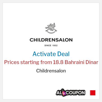 Special Deal for Childrensalon Prices starting from 18.8 Bahraini Dinar