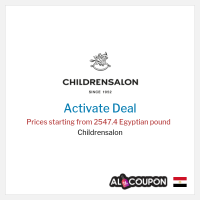 Special Deal for Childrensalon Prices starting from 2547.4 Egyptian pound