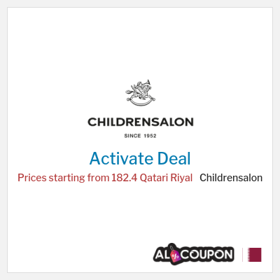 Special Deal for Childrensalon Prices starting from 182.4 Qatari Riyal