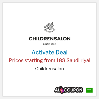 Special Deal for Childrensalon Prices starting from 188 Saudi riyal