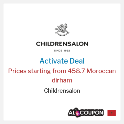 Special Deal for Childrensalon Prices starting from 458.7 Moroccan dirham