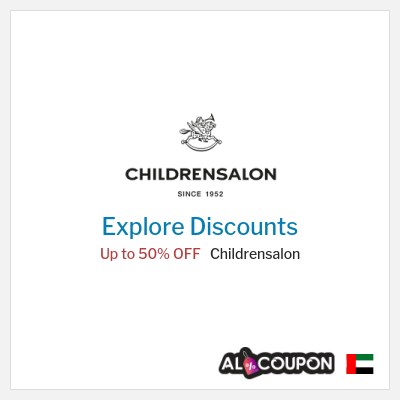 Sale for Childrensalon Up to 50% OFF