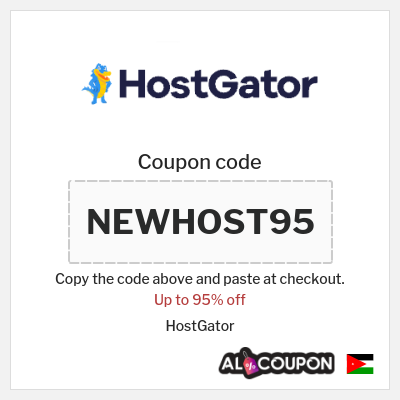 Coupon discount code for HostGator Up to 60% off