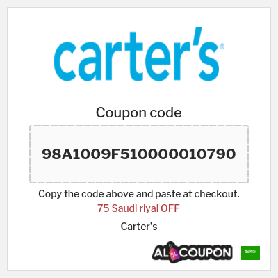 Coupon discount code for Carter's Discounts + Free Shipping