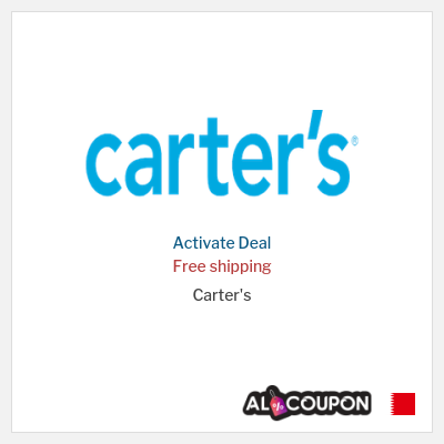 Free Shipping for Carter's Free shipping