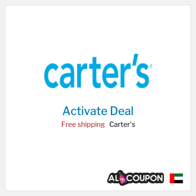 Free Shipping for Carter's Free shipping