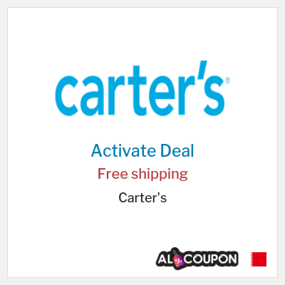 Free Shipping for Carter's Free shipping