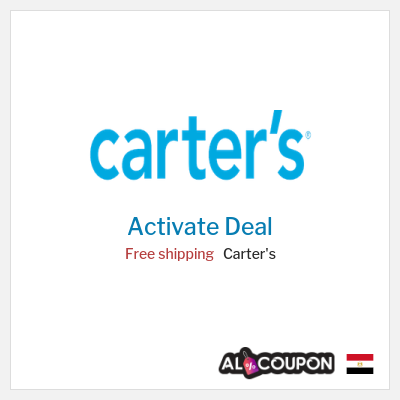 Free Shipping for Carter's Free shipping